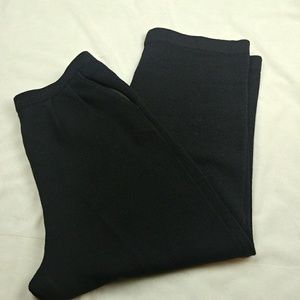 St John Womens Pant Santana Knit Black Pull On Wid